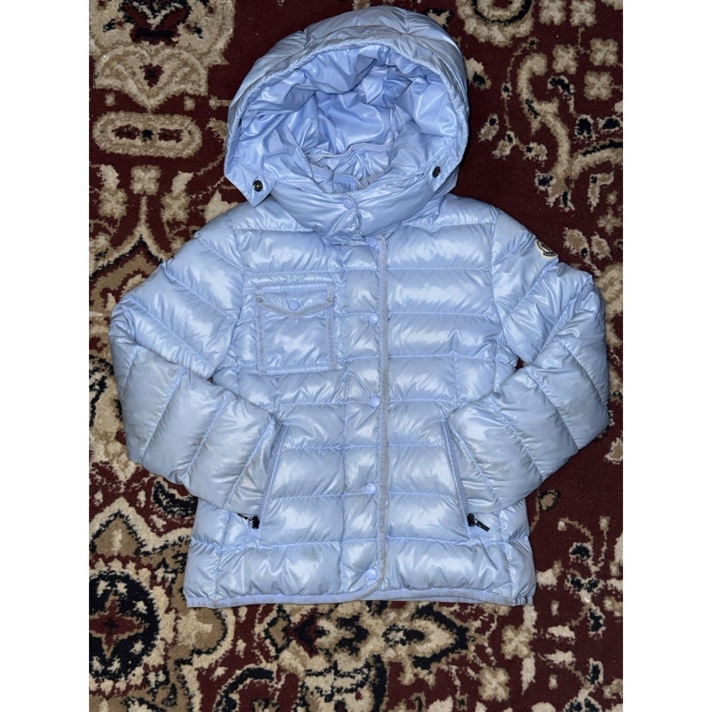 Size 10A - Moncler New Armoise Padded Giubbotto Pale Blue